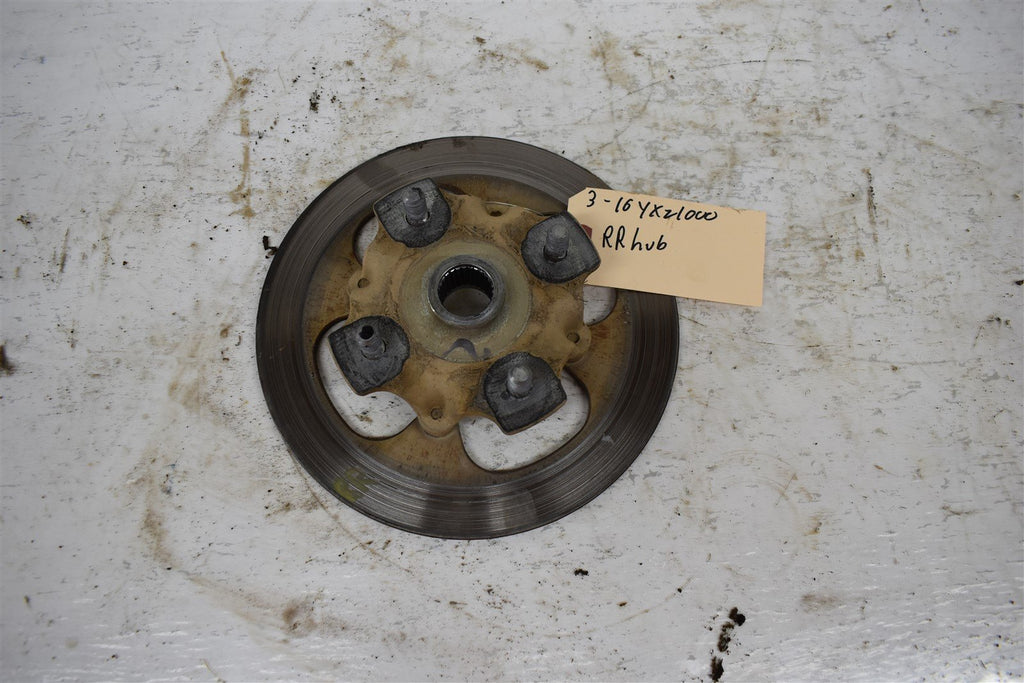 2016 Yamaha YXZ 1000R Right Rear Wheel Hub 2HC-F5111-00-00