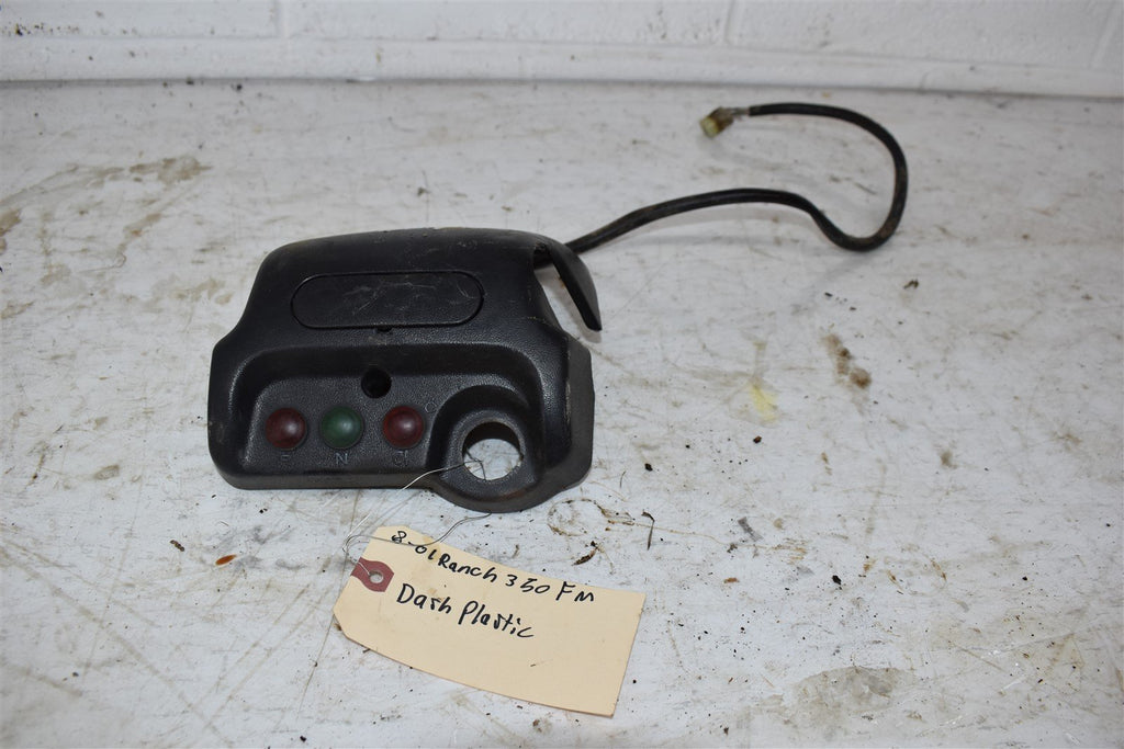2001 Honda Rancher 350FM Dash Plastic / Indicator Lights 53205-HN5-670ZA