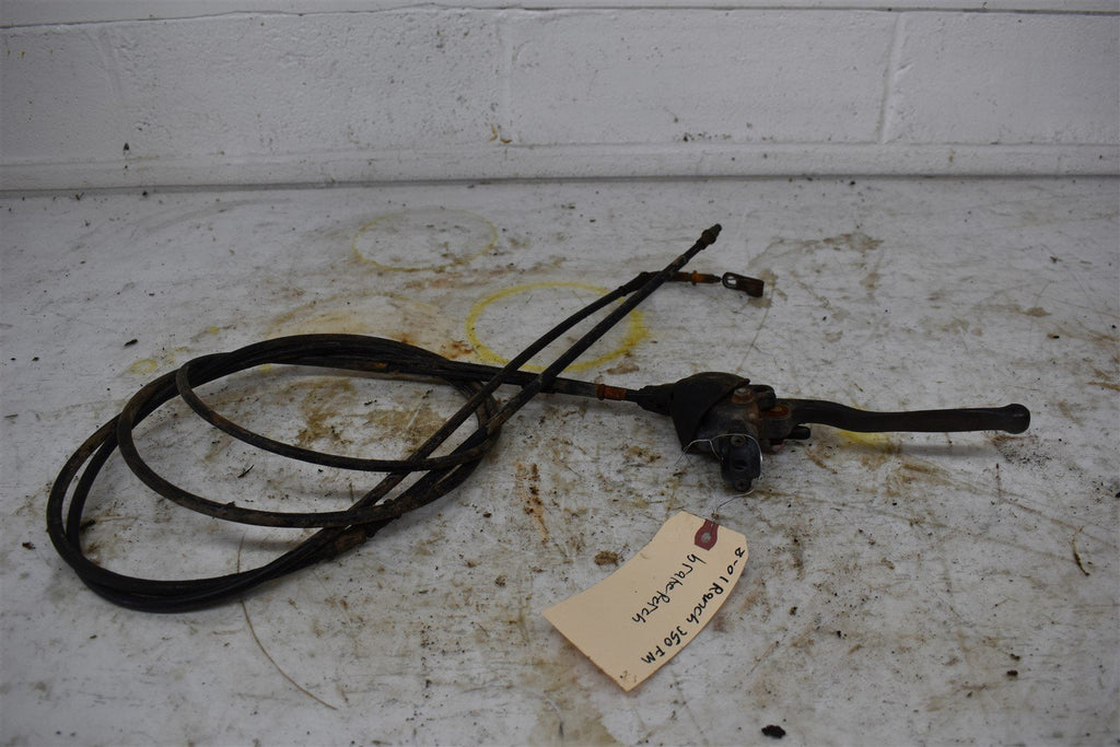 2001 Honda Rancher 350FM Left Brake Perch And Cable 53180-HA8-770