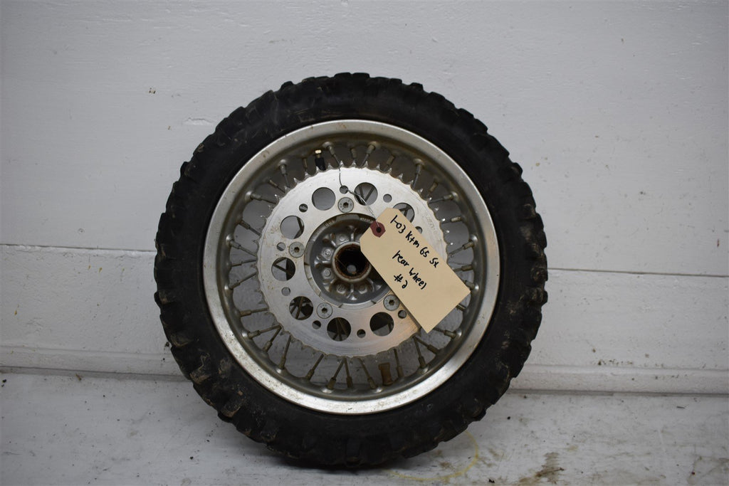 2003 KTM 65 SX Rear Wheel 12" #2