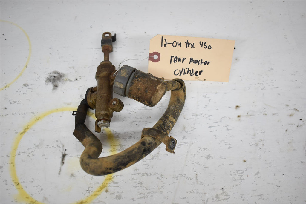 2004 Honda TRX 450R  Rear Brake Master Cylinder