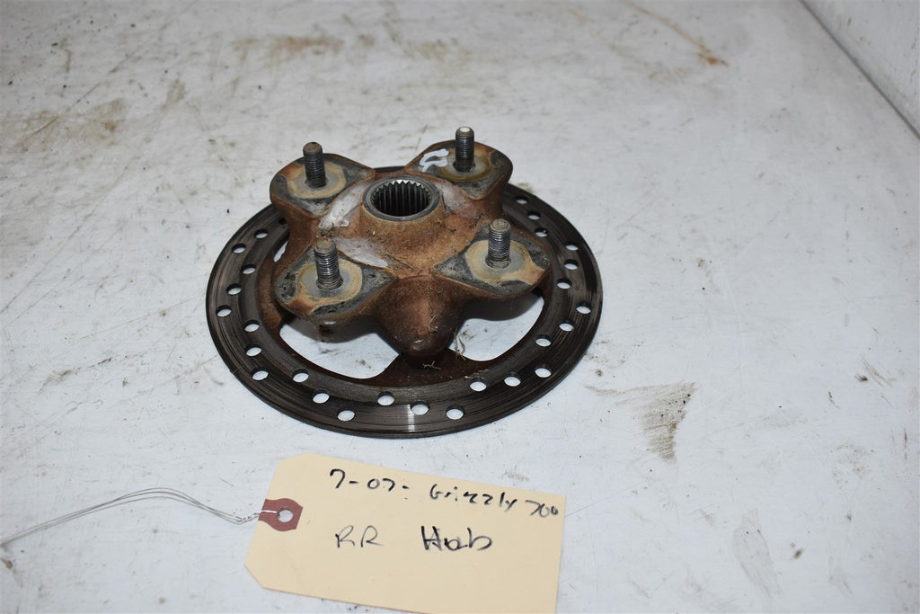 2007 Yamaha Grizzly 700  Right Rear Wheel Hub 3B4-25111-00-00