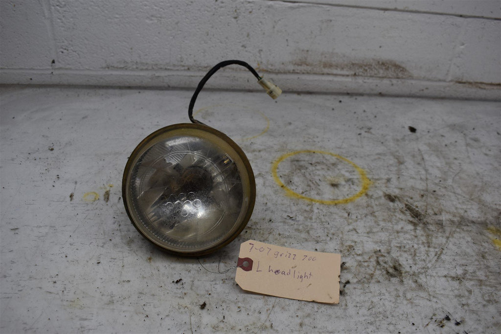 2007 Yamaha Grizzly 700 Left Headlight 3B4-84300-00-00