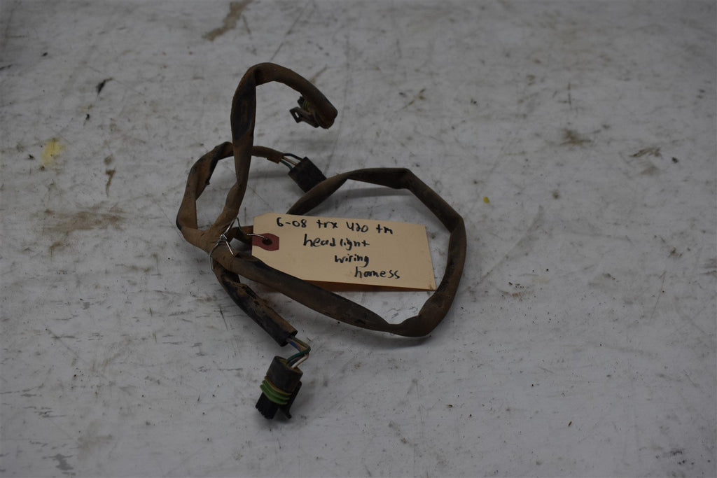 2008 Honda TRX 420 TM Headlight Wiring Harness 33130-HP5-600