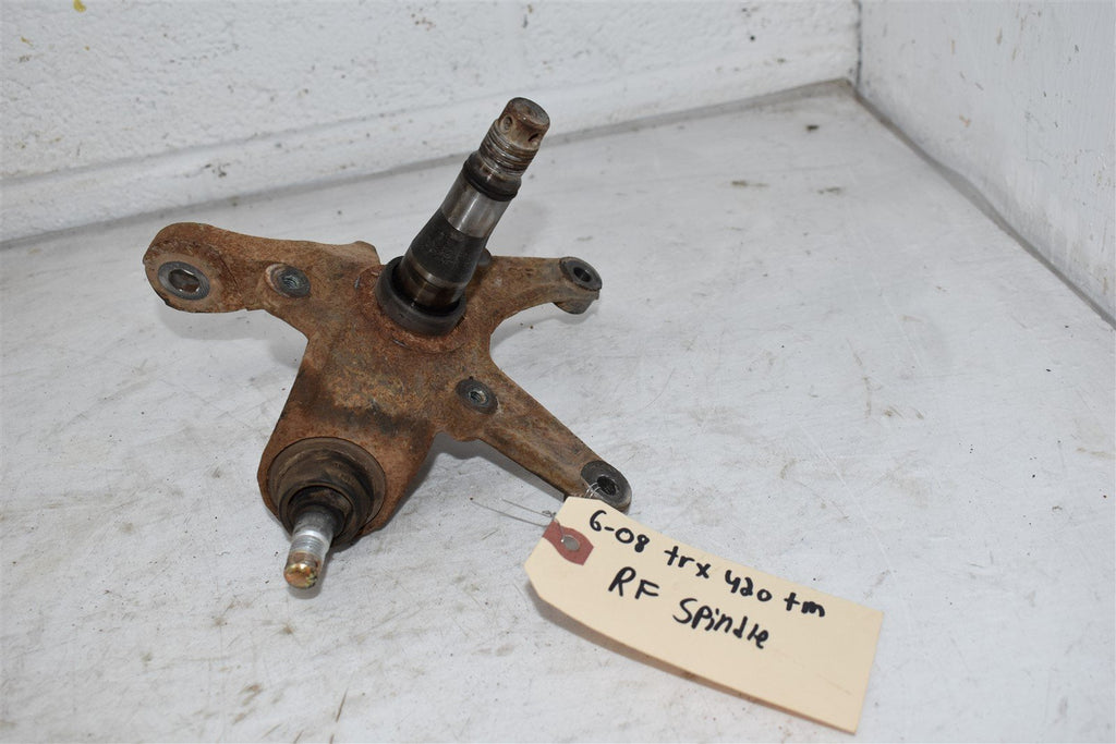 2008 Honda TRX 420 TM Right Front Spindle / Knuckle 51200-HP4-600