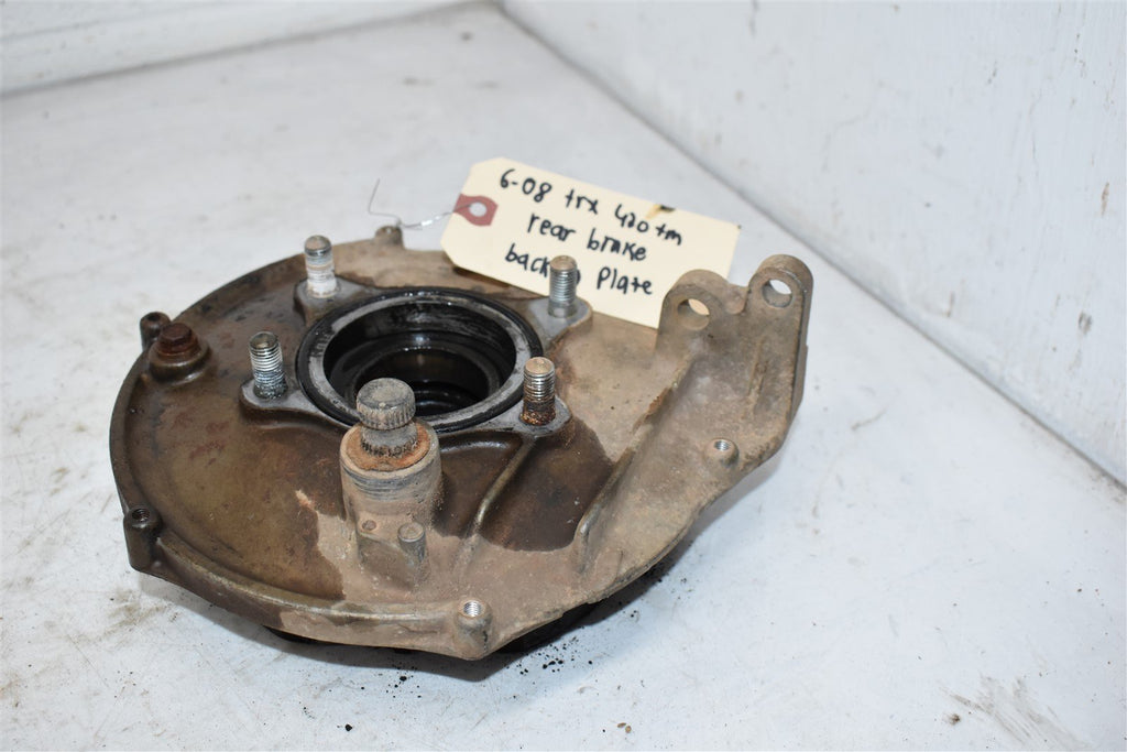 2008 Honda TRX 420 TM  Rear Brake Backing Plate 43010-HP5-600