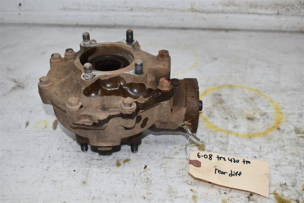 2008 Honda TRX 420 TM Rear Differential / Diff 11340-HP5-000
