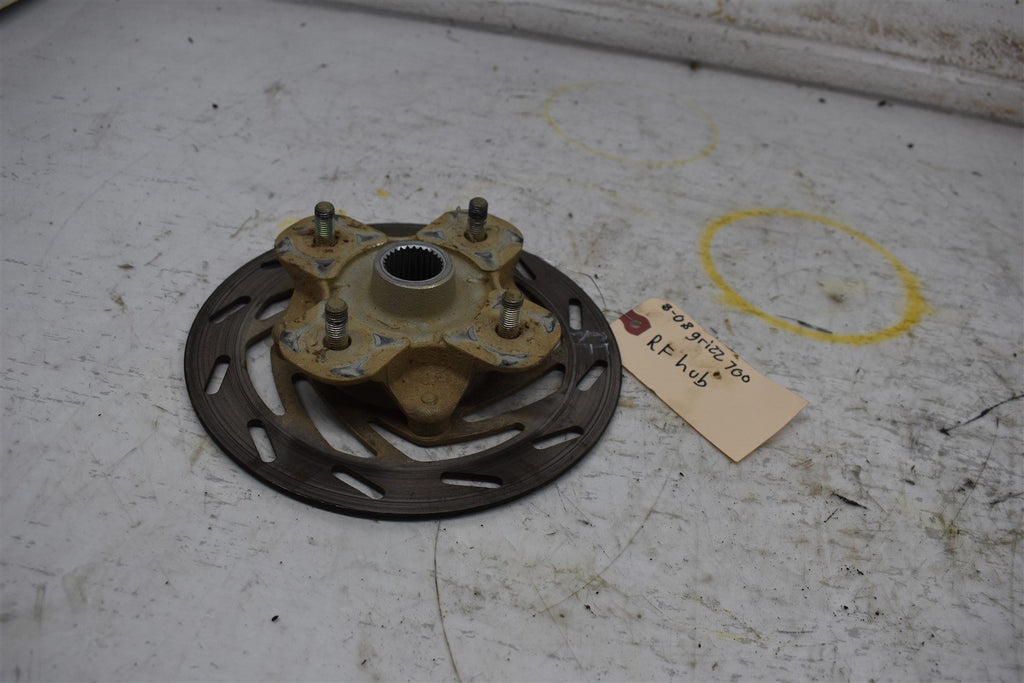 2008 Yamaha Grizzly 700  Right Front Wheel Hub 3B4-25111-10-00
