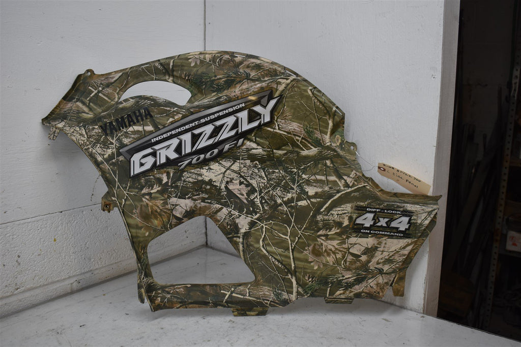 2008 Yamaha Grizzly 700 Left Side Plastic 3B4-21711-00-00