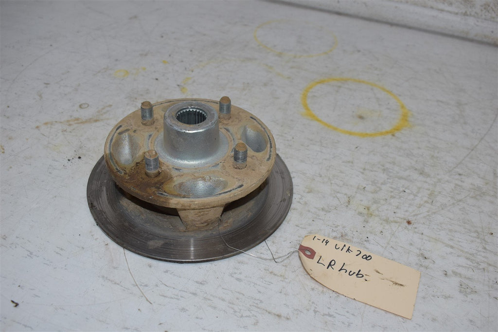 2014 Yamaha Viking 700 Left Rear Wheel Hub 1XD-25111-00-00