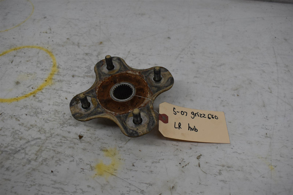 2007 Yamaha Grizzly 660 Left Rear Wheel Hub 5KM-25311-10-00