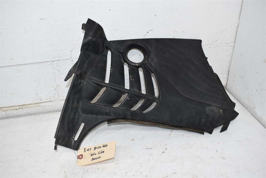 2007 Yamaha Grizzly 660 Left Side Plastic 5KM-21710-10-00