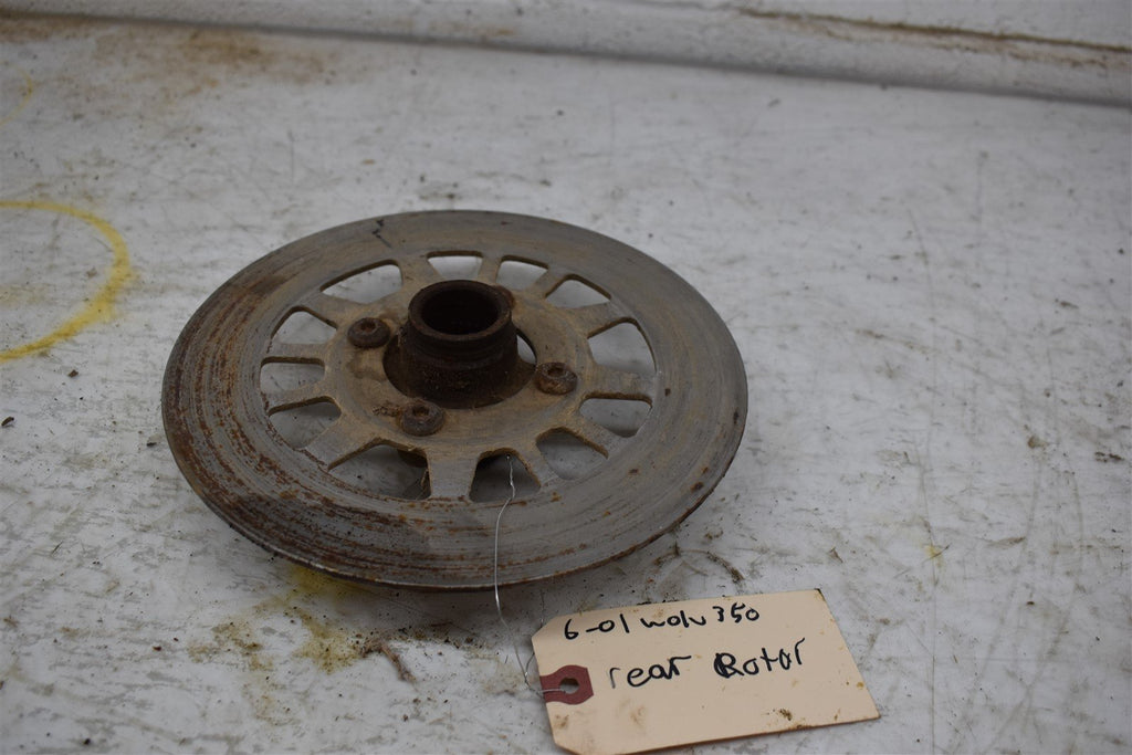 2001 Yamaha Wolverine 350 Rear Brake Rotor Hub 2GU-25831-51-00