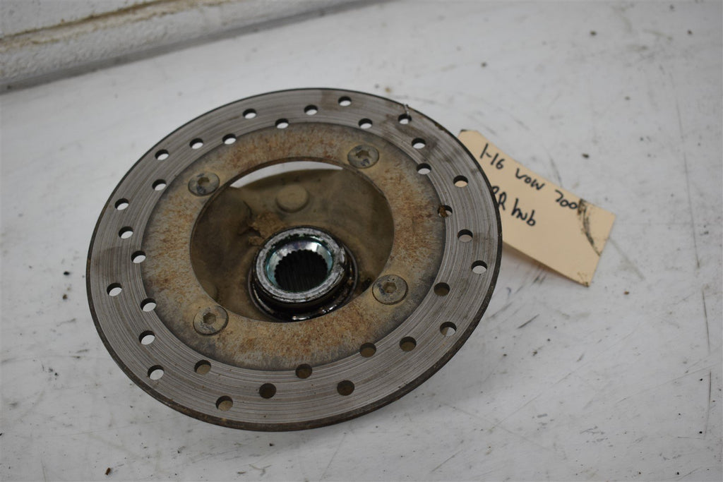 2016 Yamaha Wolverine R-Spec 700 Right Rear Wheel Hub 2MB-F510D-00-00