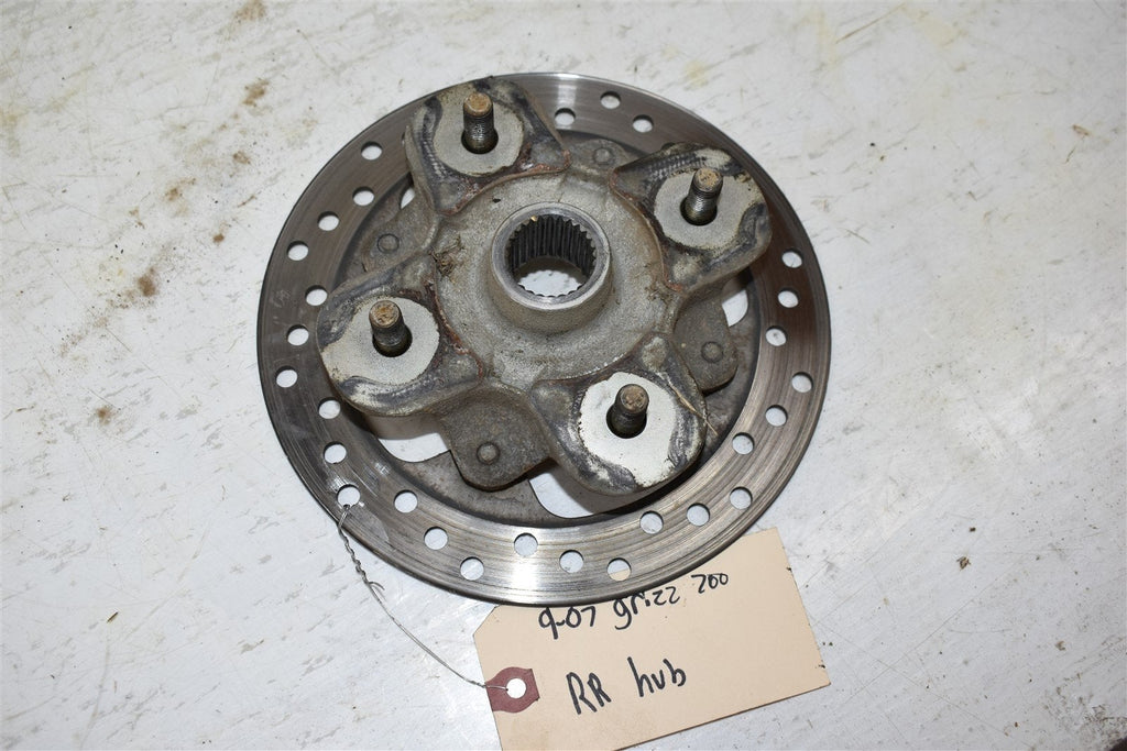 2007 Yamaha Grizzly 700 Right Rear Wheel Hub 3B4-25111-00-00
