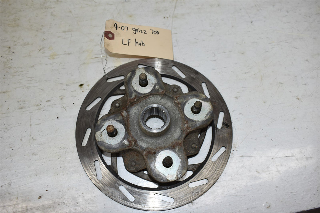 2007 Yamaha Grizzly 700 Left Front Wheel Hub 3B4-25111-00-00