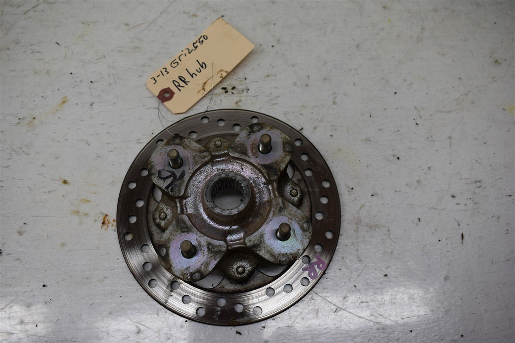 2013 Yamaha Grizzly 550 Right Rear Hub 3B4-25111-11-00