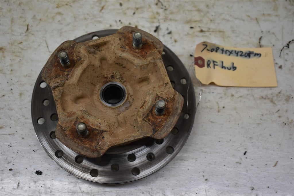 2008 Honda TRX 420 FM Right Front Hub 44615-HP5-600