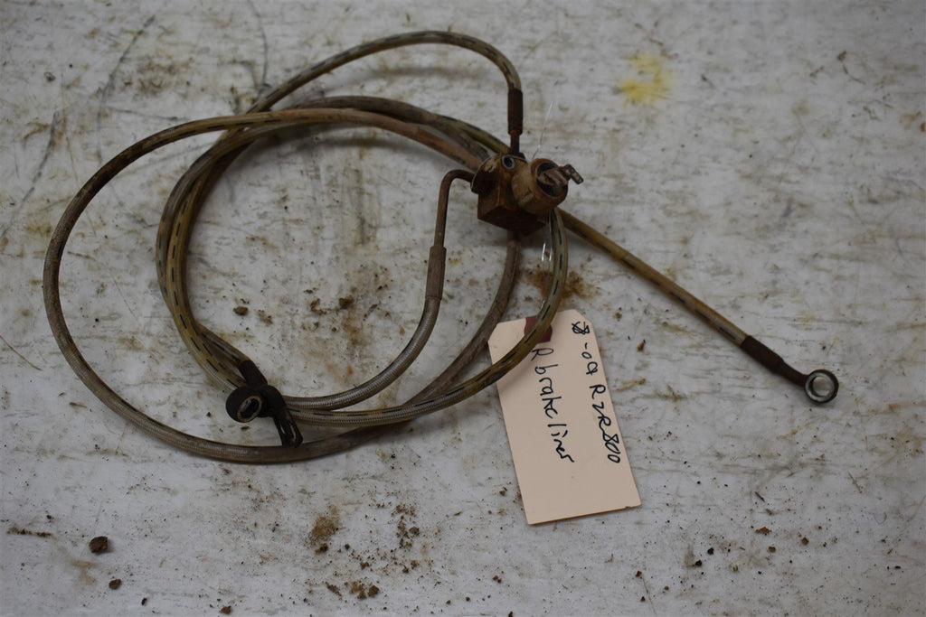 2009 Polaris Razor 800s Rear Brake Lines 1911448 1911449