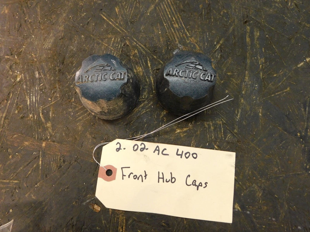 2002 Arctic Cat 400 Front Wheel Center / Hub Caps