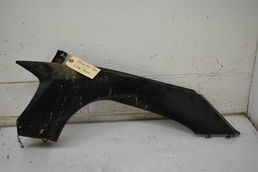 2004 Yamaha YFZ 450 Left Side Panel Plastic