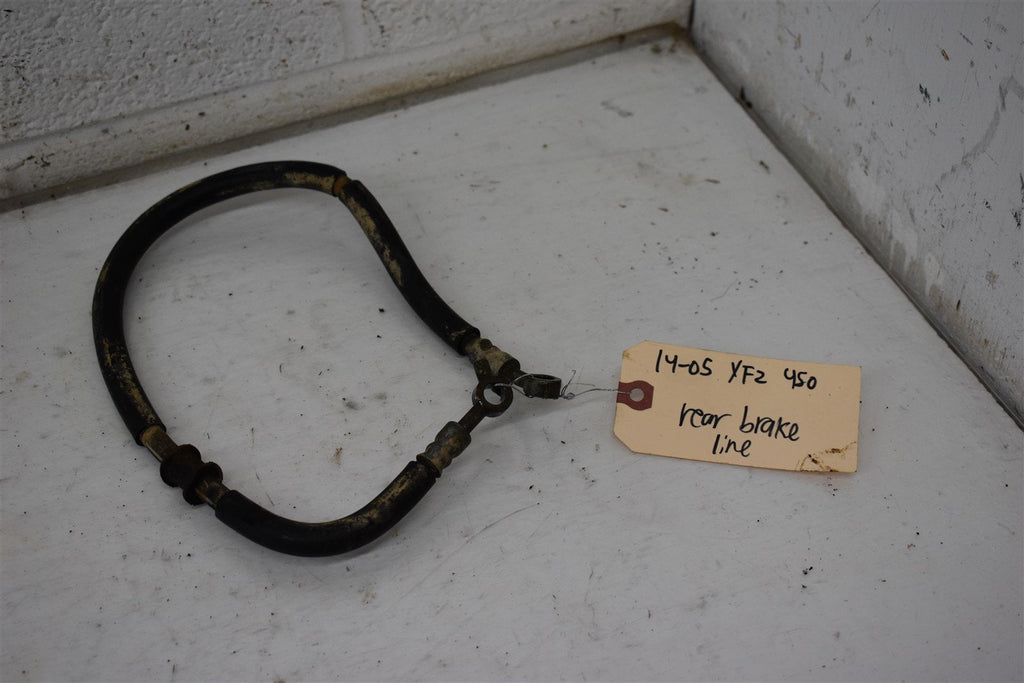 2004 Yamaha YFZ 450 Rear Brake Line 5TG-25874-00-00