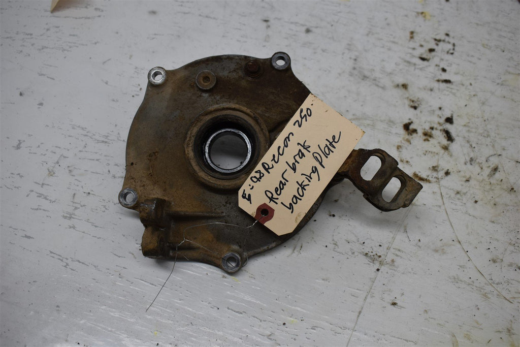 1998 Honda Recon 250 Rear Brake Backing Plate 43010-HM8-000