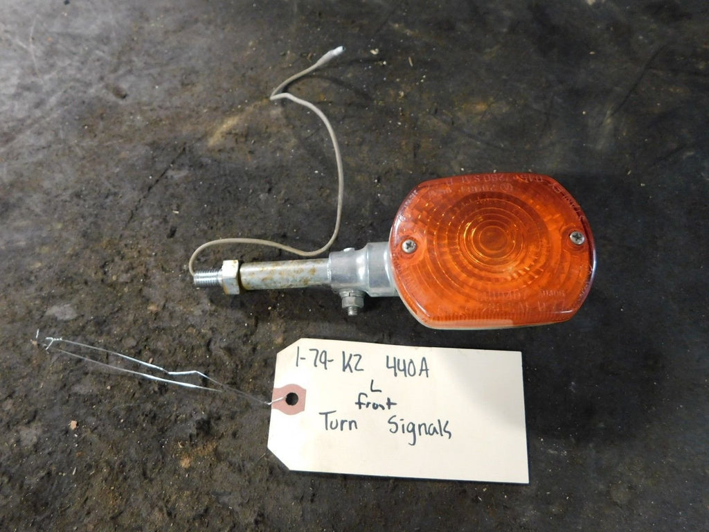 1979 Kawasaki KZ440A Left Front Turn Signal