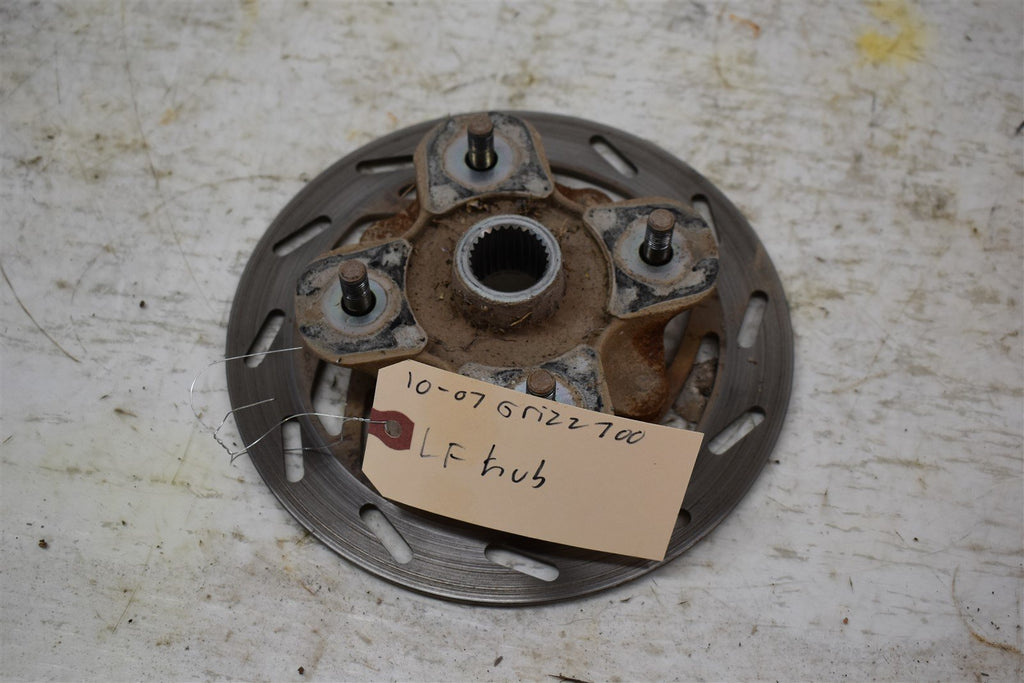 2007 Yamaha Grizzly 700 EPS Left Front Wheel Hub 3B4-25111-00-00