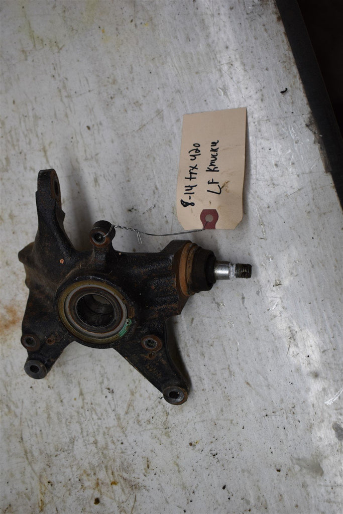2014 Honda TRX 420FM Left Front Knuckle 51250-HR3-A20