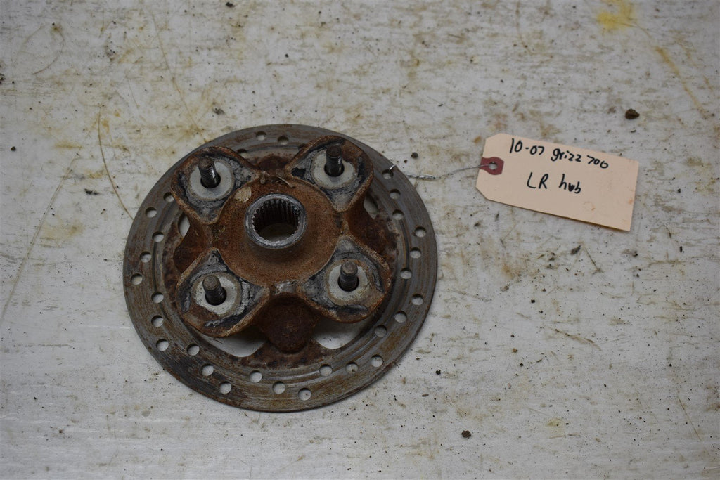 2007 Yamaha Grizzly 700 EPS Left Rear Wheel Hub 3B4-25111-00-00