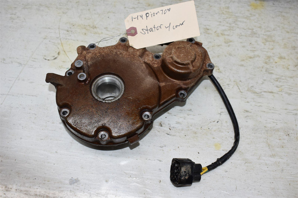 2016 Honda Pioneer 700-4 Stator W/ Cover 31120-HL3-A01 , 11350-HL3-A00