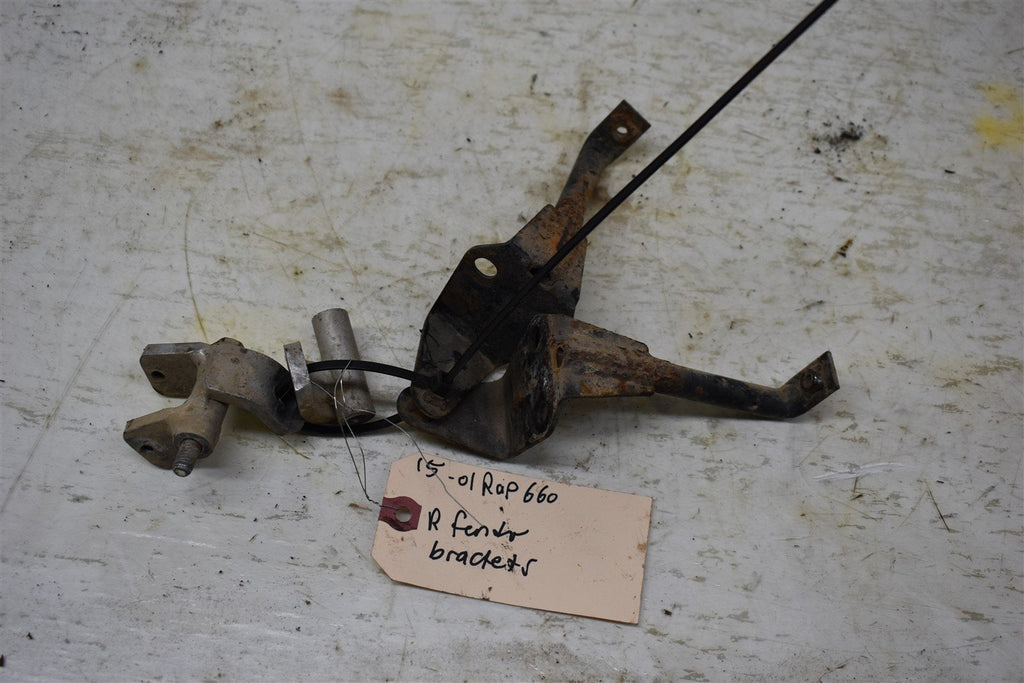 2001 Yamaha Raptor 660 Rear Fender Brackets