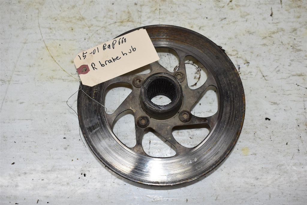 2001 Yamaha Raptor 660 Rear Brake Hub 5LP-25712-00-00