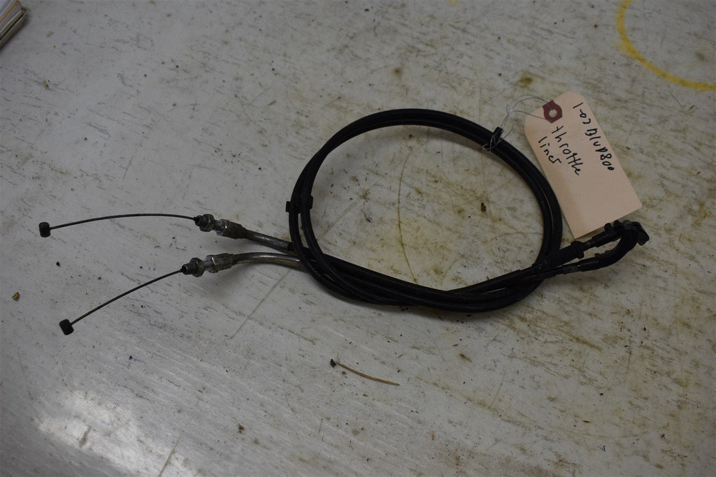 2007 Suzuki Boulevard 800 Throttle Cables 58300-41F40 , 58300-41F50