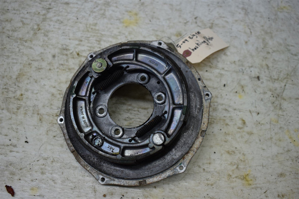 2004 Suzuki Eiger 400 4x4 Manual Rear Brake Backing Plate 64210-38F00