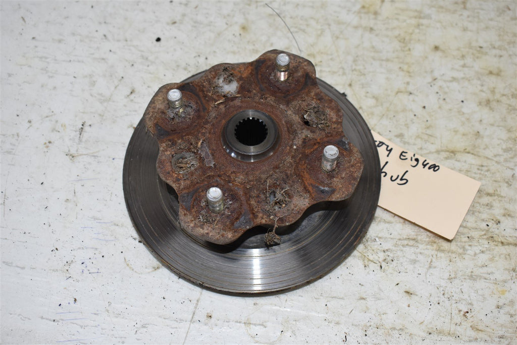 2004 Suzuki Eiger 400 4x4 Manual Left Front Wheel Hub 54110-38F11