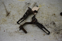 1985 Honda ATC 250 SX Foot Pegs 50630-HA0-000 , 50640-HA0-000