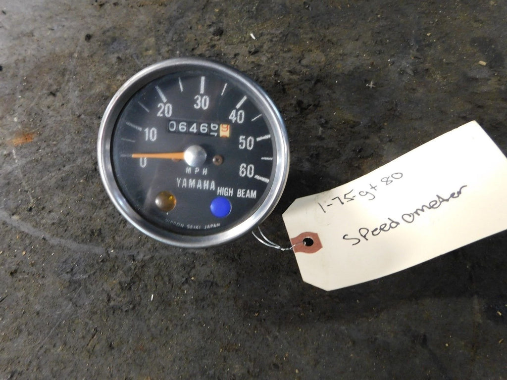 1975 Yamaha Enduro GT80 Speedometer / Speedo