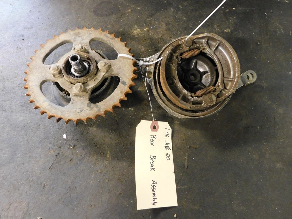 1996 Kawasaki KE100 Rear Brake Hub