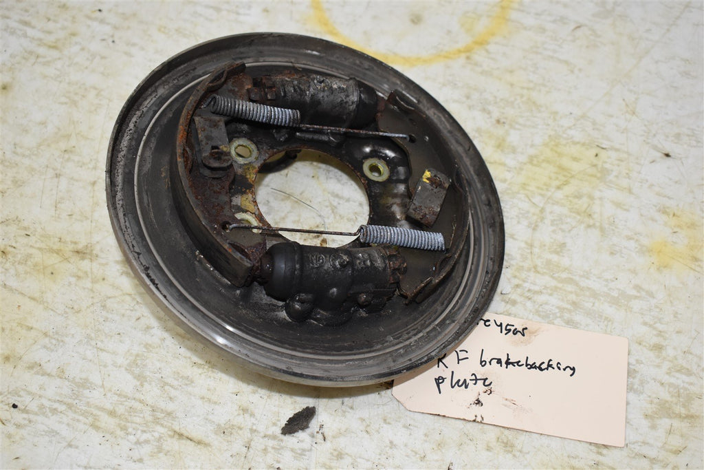 2000 Honda Foreman 450 ES Right Front Brake Backing Plate 45110-HM7-006