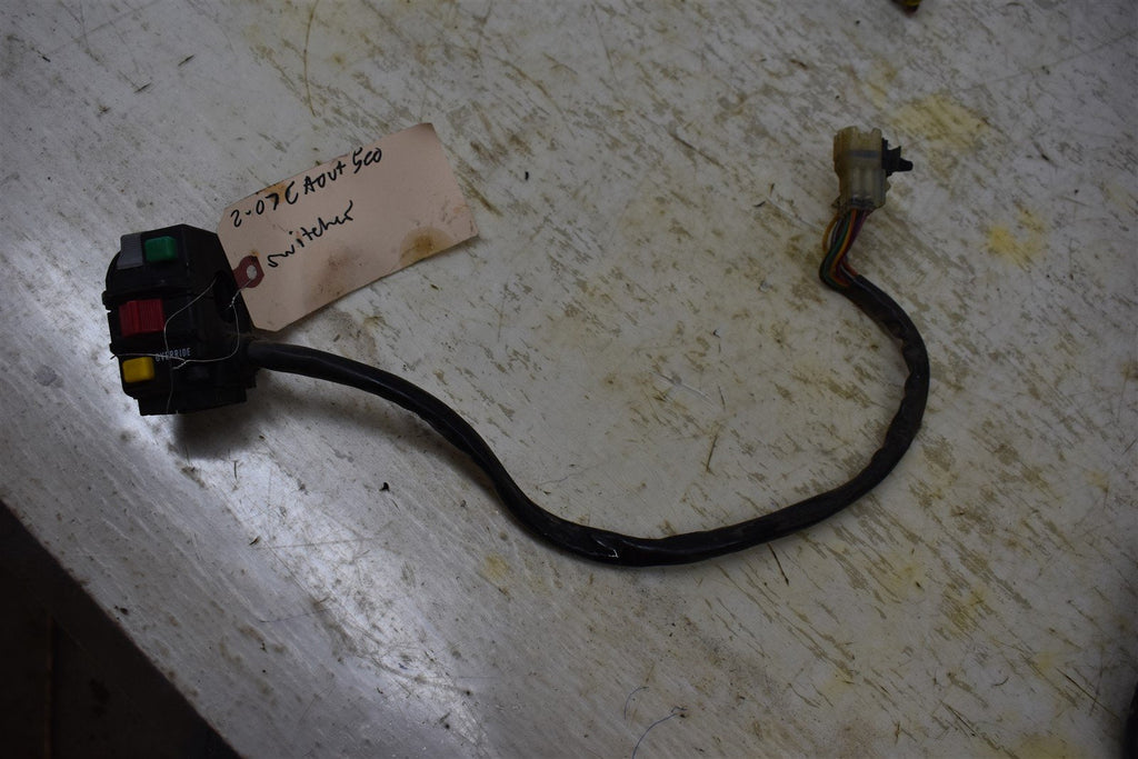 2007 Can-Am Outlander 500 XT 4x4 OEM Switches 710000791