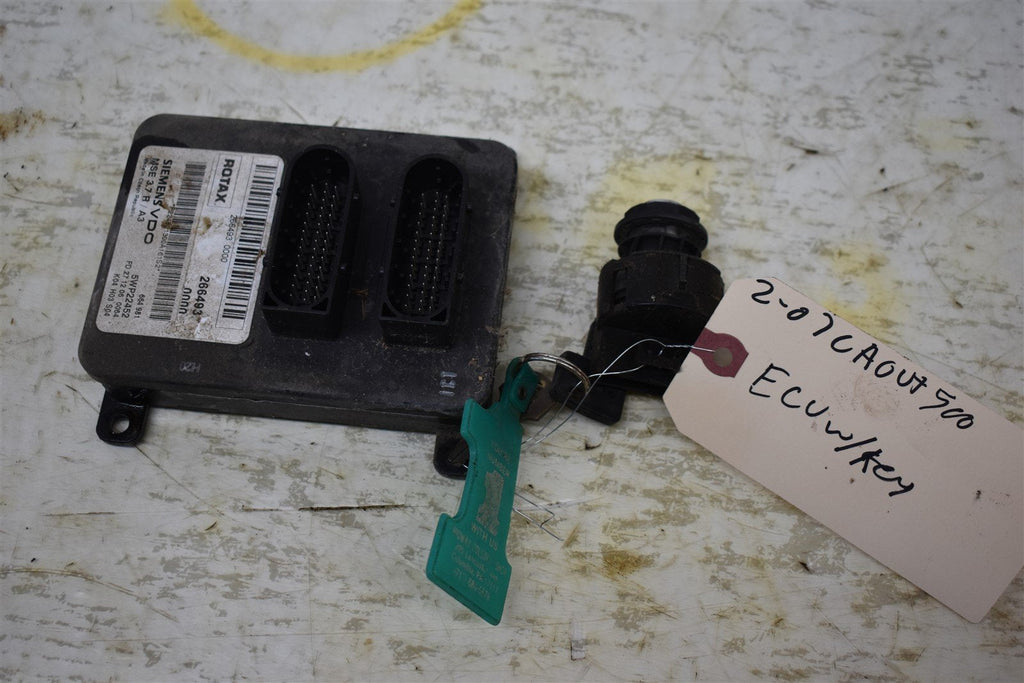 2007 Can-Am Outlander 500 XT 4x4 ECU w/Key 420266491
