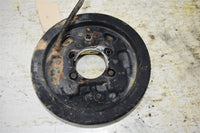 2007 Kawasaki Mule 610 4x4 Left Front Brake Backing Plate 41035-0009