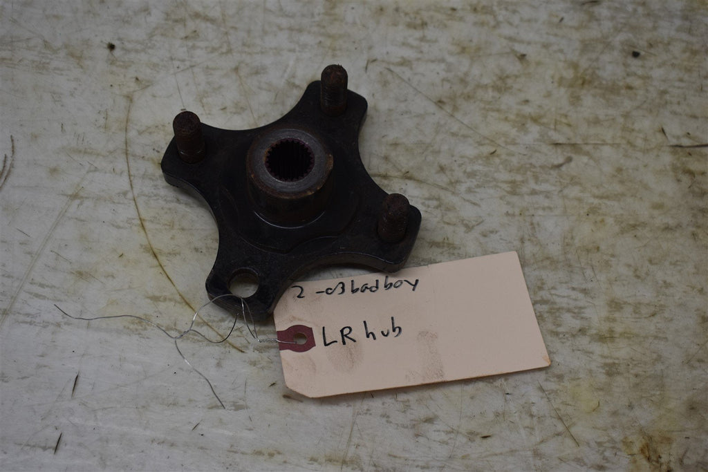 2003 Bad Boy Buggy Left Rear Wheel Hub