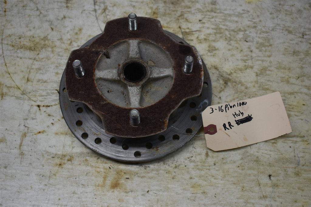 2016 Honda Pioneer 1000-5 Deluxe Right Rear Wheel Hub 42615-HL4-A00