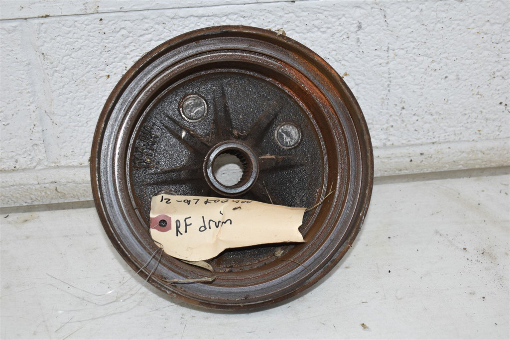 1997 Yamaha Kodiak 400 Right Front Brake Drum 3HN-25111-02-00