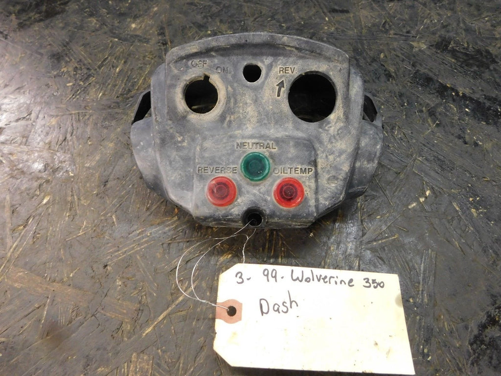 1999 Yamaha Wolverine 350 Dash Plastic