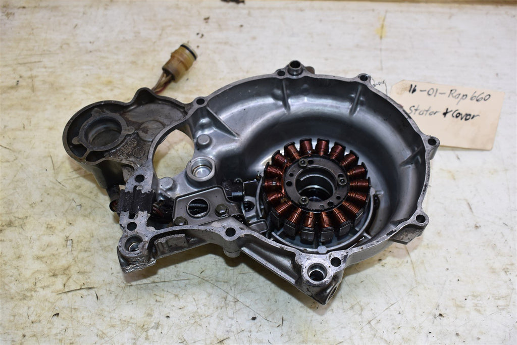 2001 Yamaha Raptor 660 Stator & Cover 5LP-81410-00-00