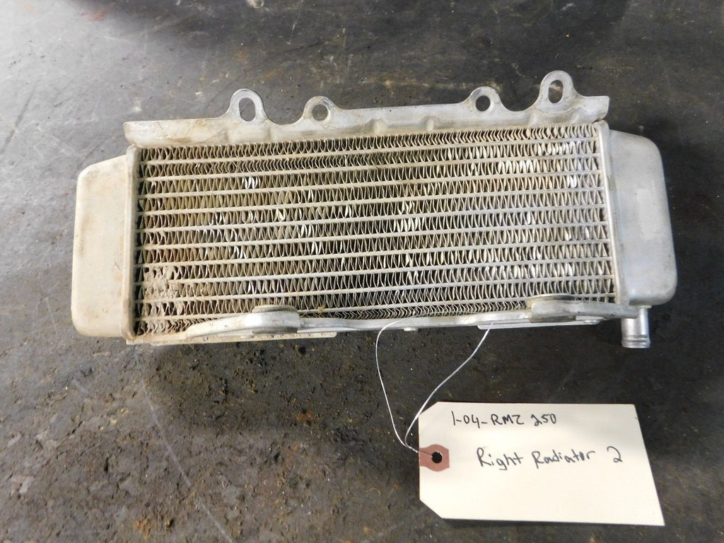 2004 Suzuki RMZ250 Right Side Radiator #2
